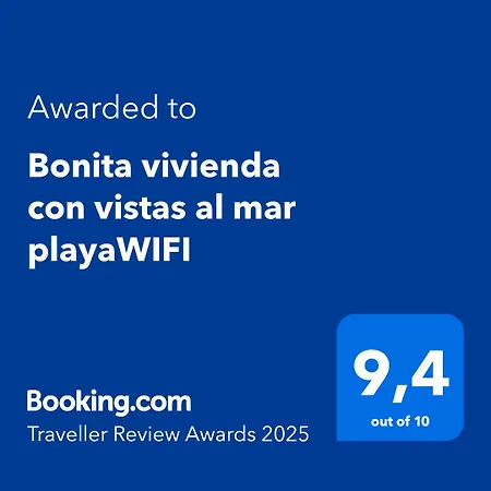 Bonita Vivienda Con Vistas Al Mar Playawifi Apartamento